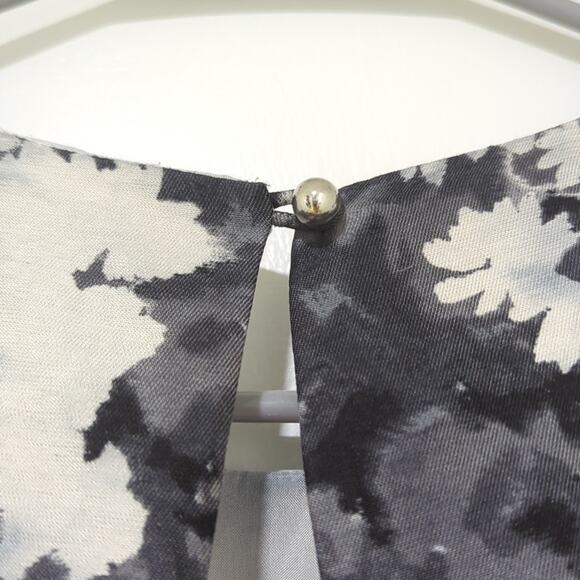 Kate Spade Leena Floral Shift Dress Women's 4 Silk Sleeveless Formal Cocktail - Picture 4 of 9